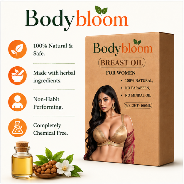 Chest Massage oil For Girls,Women